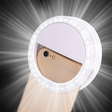 Load image into Gallery viewer, Universal Selfie LED Ring Light For iPhone 8 7 6 Plus Samsung