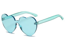 Load image into Gallery viewer, New Fashion cute sexy retro Love Heart  Rimless Sunglasses Women Luxury