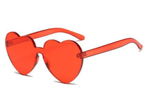 Load image into Gallery viewer, New Fashion cute sexy retro Love Heart  Rimless Sunglasses Women Luxury