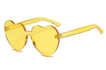 Load image into Gallery viewer, New Fashion cute sexy retro Love Heart  Rimless Sunglasses Women Luxury