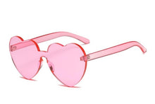 Load image into Gallery viewer, New Fashion cute sexy retro Love Heart  Rimless Sunglasses Women Luxury