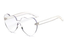 Load image into Gallery viewer, New Fashion cute sexy retro Love Heart  Rimless Sunglasses Women Luxury