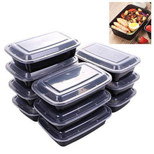Load image into Gallery viewer, 10 Pack Reusable Meal Prep Containers