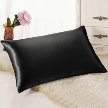 Load image into Gallery viewer, 100% Queen Standard Satin Silk Soft PIllowcase To Protect Hair and Skin