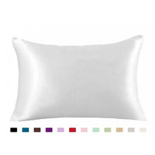 Load image into Gallery viewer, 100% Queen Standard Satin Silk Soft PIllowcase To Protect Hair and Skin