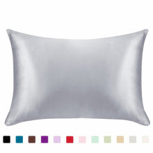 Load image into Gallery viewer, 100% Queen Standard Satin Silk Soft PIllowcase To Protect Hair and Skin
