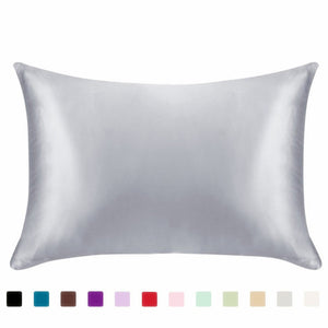 100% Queen Standard Satin Silk Soft PIllowcase To Protect Hair and Skin