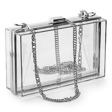 Load image into Gallery viewer, Women Acrylic Clear Purse Cute Transparent Crossbody Bag