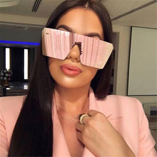 Load image into Gallery viewer, Oversized Square Sunglasses Luxury