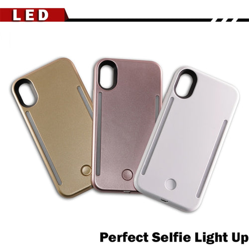 Snatched Perfect Selfie Light Up Case in Front and Back for Iphone and Samsung