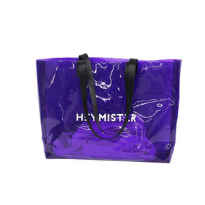 Transparent Handbag beach Shoulder bag