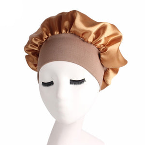 Snatched Satin Stay On Bonnet Made to Protect Your Hair While You Sleep